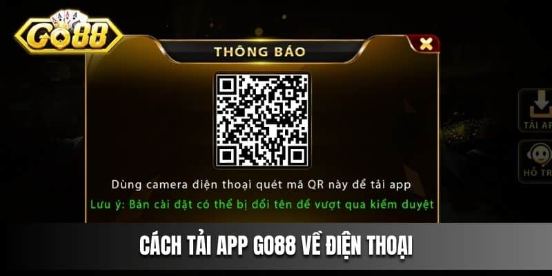 Cách tải app GO88 về điện thoại