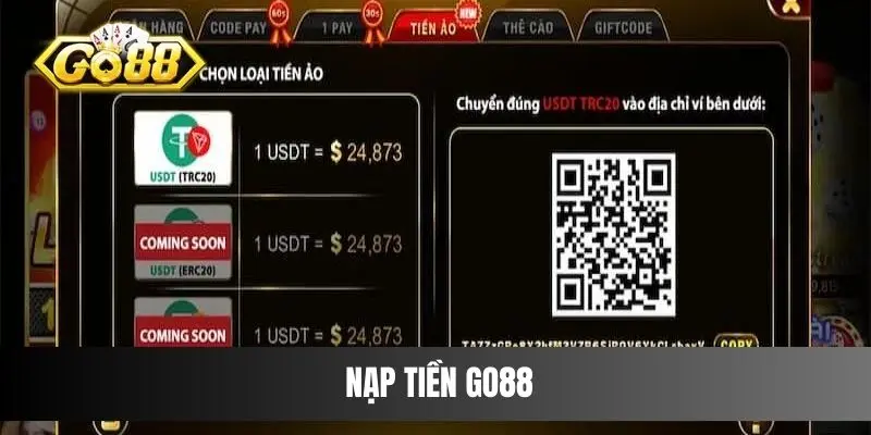 Nạp Tiền Go88 - Hướng Dẫn Chi Tiết Thao Tác Nạp Tiền