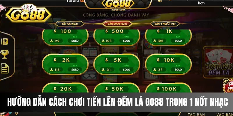 Tiến Lên Đếm Lá Go88