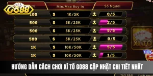 Hướng Dẫn Cách Chơi Xì Tố Go88 Cập Nhật Chi Tiết Nhất